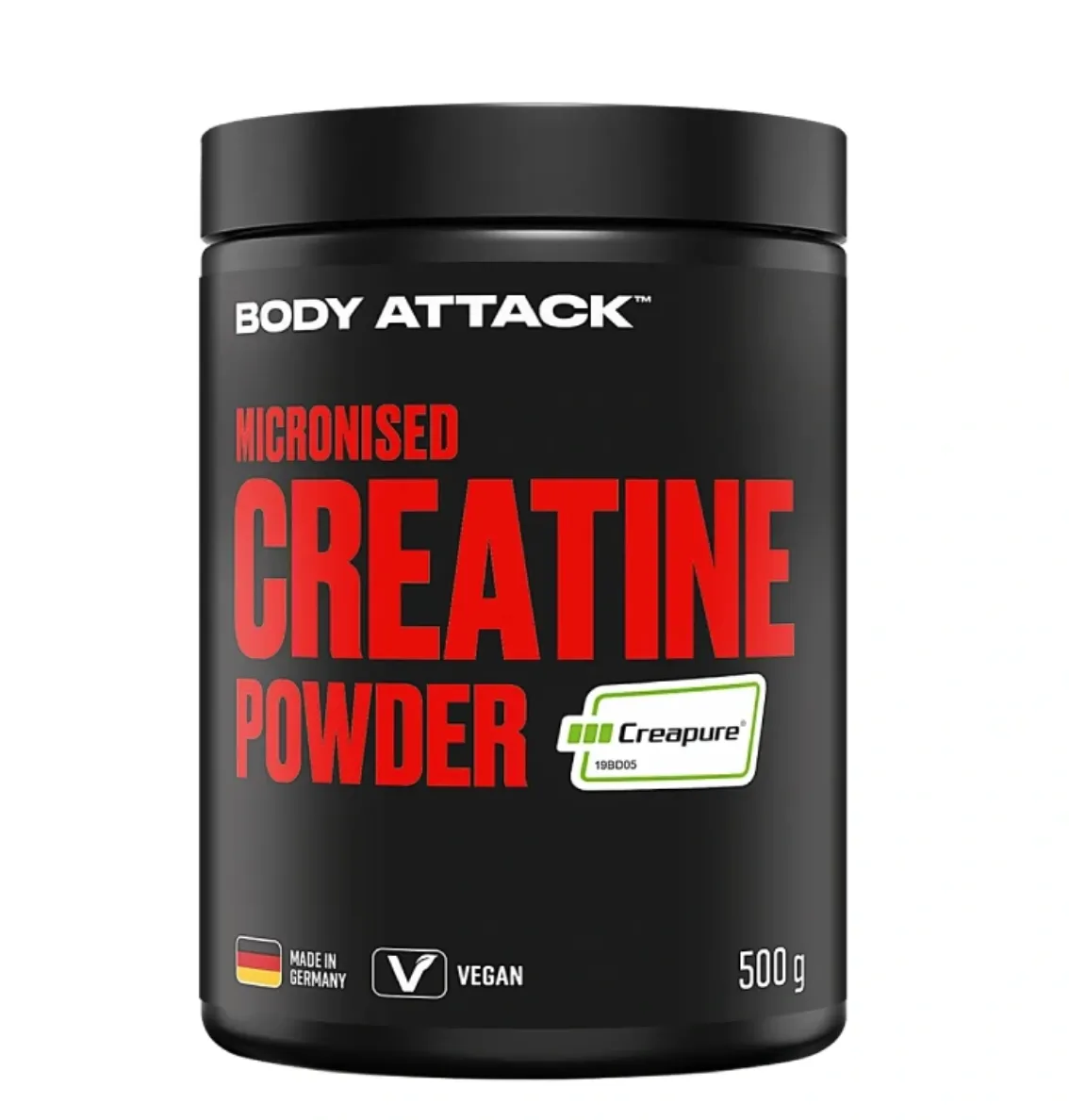 Body Attack Creatine Monohydrate 500g